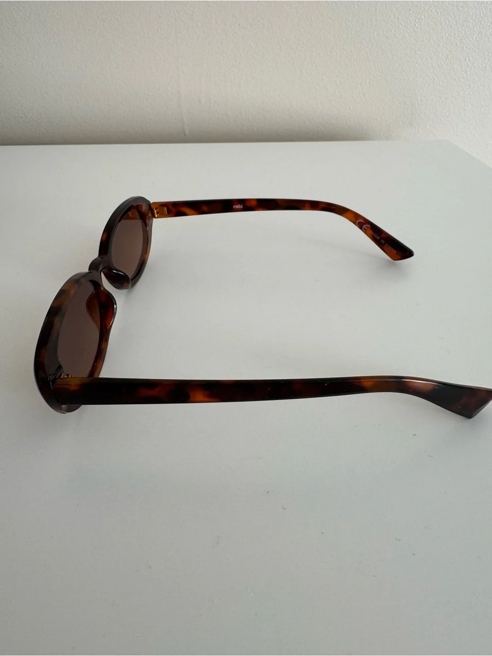 Glassons Tortoiseshell Oval Sunglasses - Brown - Picture 5 of 10